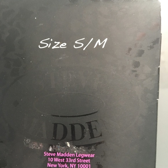 STEVE MADDEN 2 pack Legwear Size S/M - Picture 4 of 4